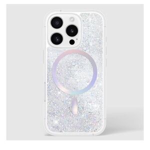 Kate Spade New York | iPhone 16 pro max | Liquid Glitter Iridiscent | Magsafe